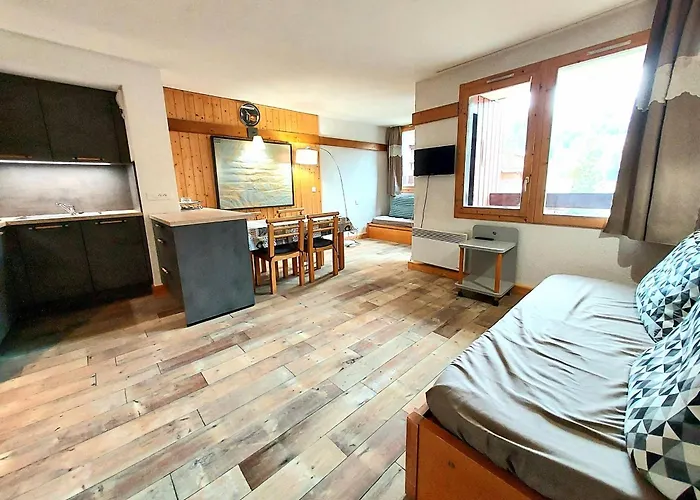 Traditionnel Avec Balcon A Plagne 1800 - Fr-1-351-52 Apartman *