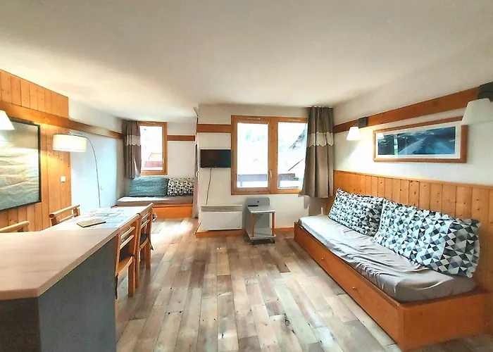 公寓 Traditionnel Avec Balcon A Plagne 1800 - Fr-1-351-52 拉普拉涅