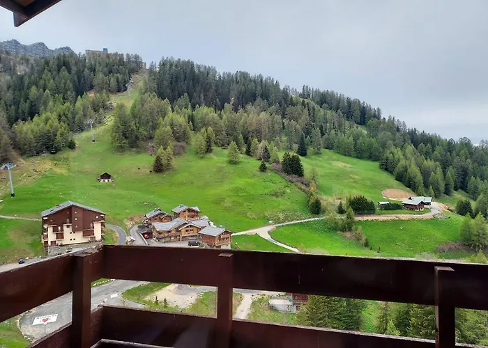 Traditionnel Avec Balcon A Plagne 1800 - Fr-1-351-52 公寓 拉普拉涅